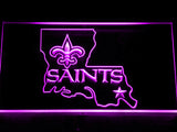 New Orleans Saints (2) LED Sign - Purple - TheLedHeroes