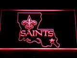 New Orleans Saints (2) LED Sign - Red - TheLedHeroes