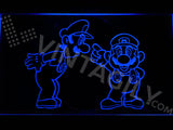 FREE Mario & Luigi LED Sign - Blue - TheLedHeroes