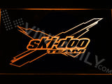 FREE Ski-doo Team LED Sign - Orange - TheLedHeroes