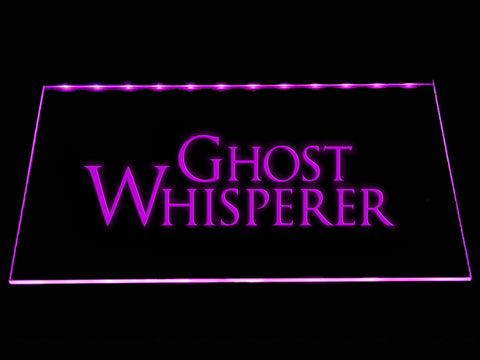 FREE Ghost Whisperer LED Sign - Purple - TheLedHeroes