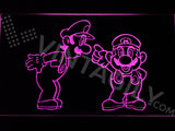 FREE Mario & Luigi LED Sign - Purple - TheLedHeroes