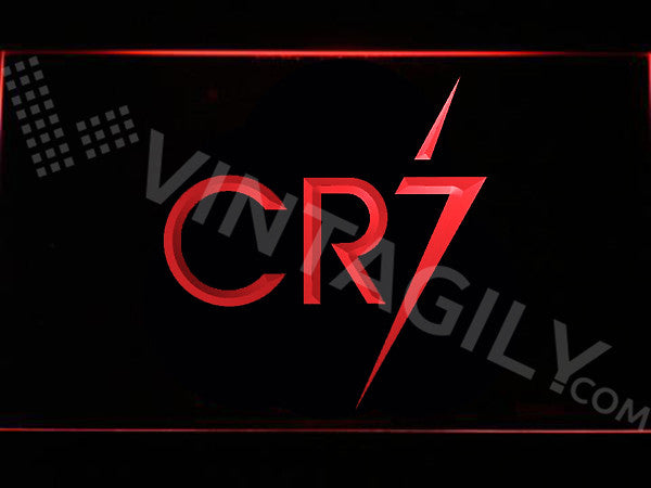 FREE CR7 LED Sign - Red - TheLedHeroes