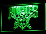 FREE Pittsburgh Pirates (2) LED Sign - Green - TheLedHeroes