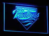 FREE San Diego Padres (2) LED Sign - Blue - TheLedHeroes