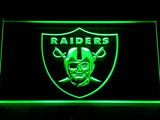 Oakland Raiders LED Sign - Green - TheLedHeroes