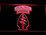 FREE Special Forces Airborne LED Sign - Red - TheLedHeroes