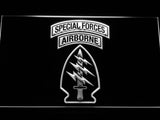 FREE Special Forces Airborne LED Sign - White - TheLedHeroes