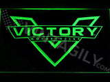 FREE Victory Motorcycles LED Sign - Green - TheLedHeroes