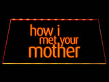 FREE How I Met Your Mother LED Sign - Orange - TheLedHeroes