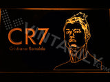 Cristiano Ronaldo LED Sign - Orange - TheLedHeroes
