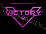 FREE Victory Motorcycles LED Sign - Purple - TheLedHeroes