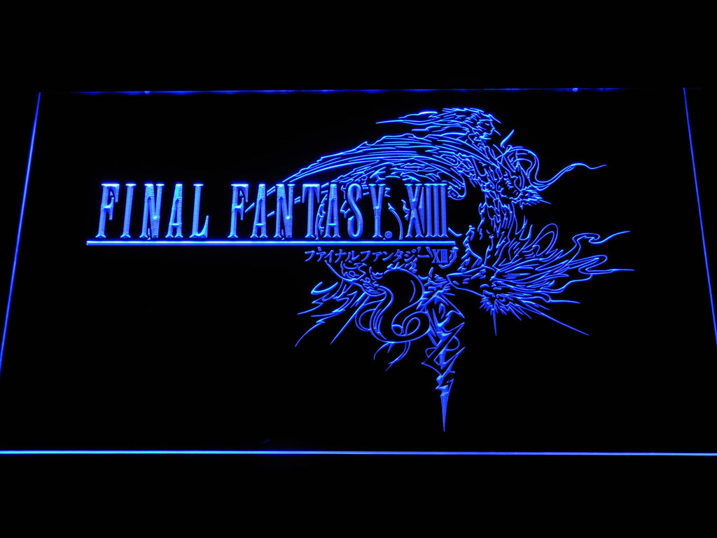 FREE Final Fantasy XIII LED Sign - Blue - TheLedHeroes