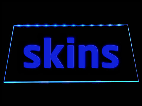 FREE Skins LED Sign - Blue - TheLedHeroes