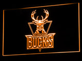 FREE Milwaukee Bucks LED Sign - Orange - TheLedHeroes