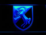 11th Armored Cavalry Regiment LED Neon Sign USB - Blue - TheLedHeroes