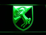 11th Armored Cavalry Regiment LED Neon Sign USB - Green - TheLedHeroes
