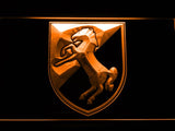 11th Armored Cavalry Regiment LED Neon Sign USB - Orange - TheLedHeroes