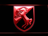 11th Armored Cavalry Regiment LED Neon Sign Electrical - Red - TheLedHeroes