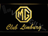 FREE MG Club Limburg LED Sign - Yellow - TheLedHeroes