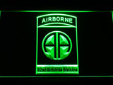 FREE 82nd Airborne Division LED Sign - Green - TheLedHeroes