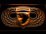 FREE 101st Airborne Division (2) LED Sign - Orange - TheLedHeroes