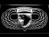 101st Airborne Division (2) LED Neon Sign Electrical - White - TheLedHeroes