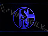 FREE FC Schalke 04 LED Sign - Blue - TheLedHeroes