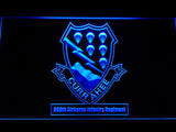506th Airborne Infantry Regiment LED Neon Sign Electrical - Blue - TheLedHeroes