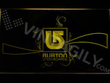 Burton Snowboards LED Sign - Yellow - TheLedHeroes