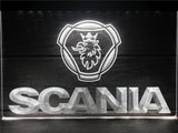 FREE Scania LED Sign - White - TheLedHeroes