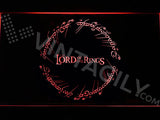 FREE The Lord Of The Rings LED Sign - Red - TheLedHeroes