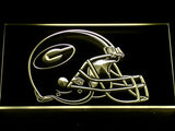 FREE Green Bay Packers Helmet LED Sign - Yellow - TheLedHeroes