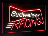 Budweiser Racing Car Dual Color LED Sign - Normal Size (12x8.5in) - TheLedHeroes