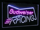 Budweiser Racing Car Dual Color LED Sign -  - TheLedHeroes