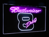 Budweiser Dale Jr. #8 Dual Color LED Sign -  - TheLedHeroes