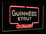 Guinness Dry Stout On Draught Dual Color LED Sign - Normal Size (12x8.5in) - TheLedHeroes