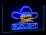 George Strait Bud Light Dual Color LED Sign - Normal Size (12x8.5in) - TheLedHeroes