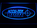 FREE ACCU-TEK Firearms LED Sign - Blue - TheLedHeroes