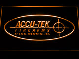 FREE ACCU-TEK Firearms LED Sign - Orange - TheLedHeroes