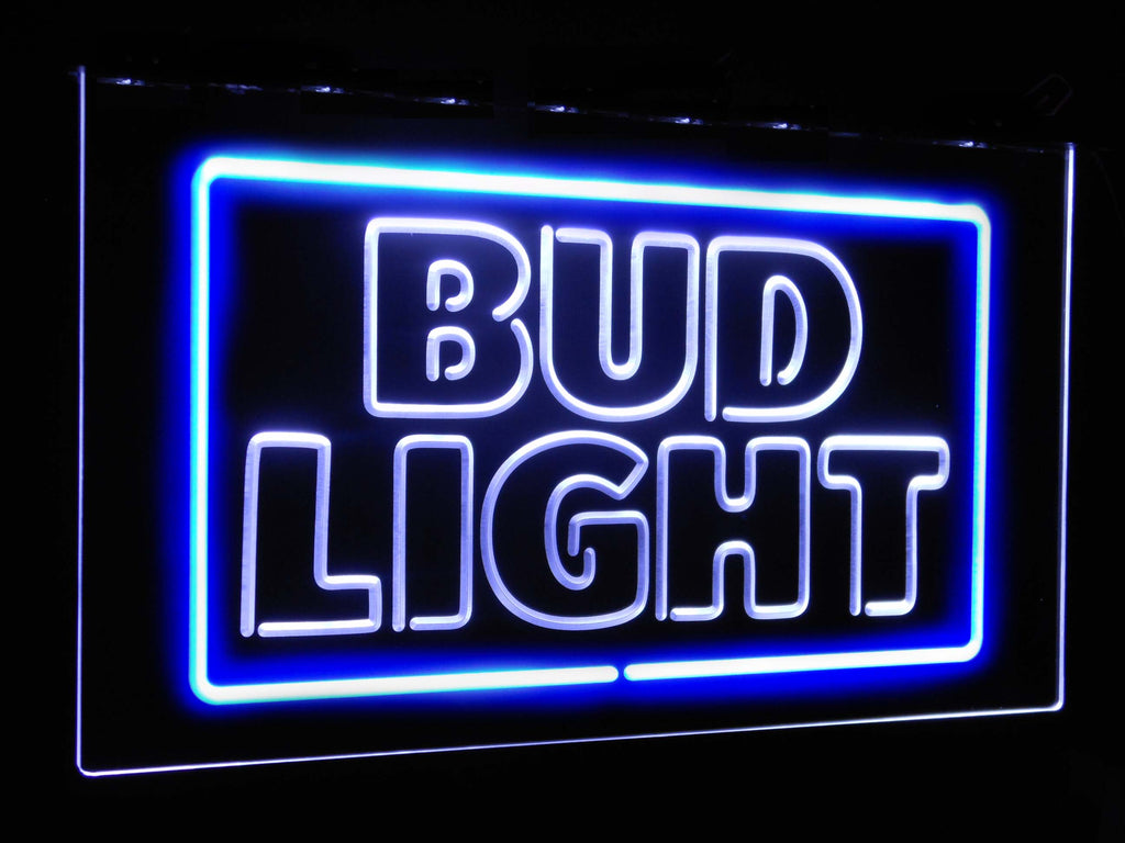 Bud Light (4) Dual Color LED Sign - Normal Size (12x8.5in) - TheLedHeroes