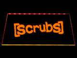 FREE Scrubs LED Sign - Orange - TheLedHeroes