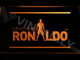 Cristiano Ronaldo 2 LED Sign - Orange - TheLedHeroes