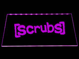 FREE Scrubs LED Sign - Purple - TheLedHeroes