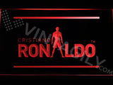 FREE Cristiano Ronaldo 2 LED Sign - Red - TheLedHeroes