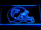 Atlanta Falcons Helmet LED Sign - Blue - TheLedHeroes