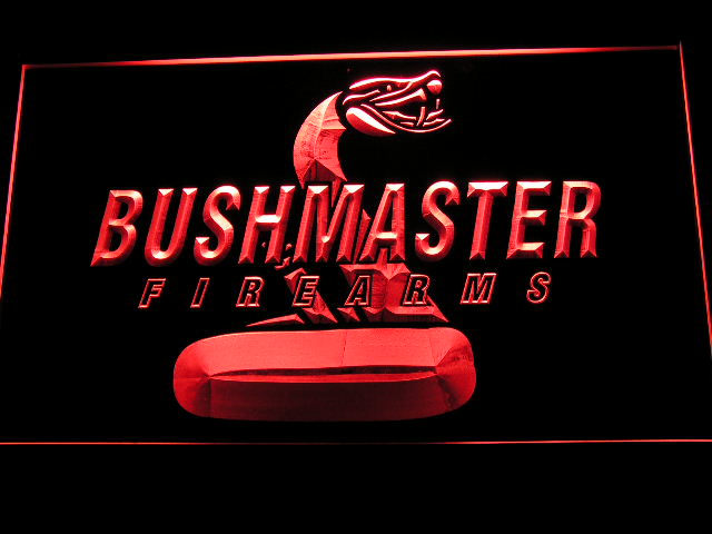 FREE Bushmaster Firearms LED Sign - Red - TheLedHeroes