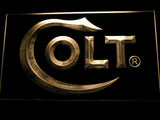 FREE Colt Firearms LED Sign - Yellow - TheLedHeroes