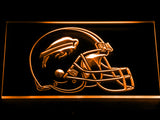 FREE Buffalo Bills Helmet LED Sign - Orange - TheLedHeroes