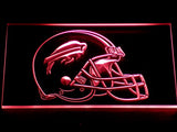 FREE Buffalo Bills Helmet LED Sign - Red - TheLedHeroes